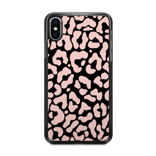 Animal Prints Jaguar Black Pink iPhone X Case