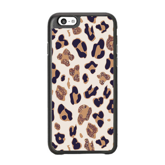 Animal Prints Jaguar Brown Glitter iPhone 6 Plus | 6s Plus Case