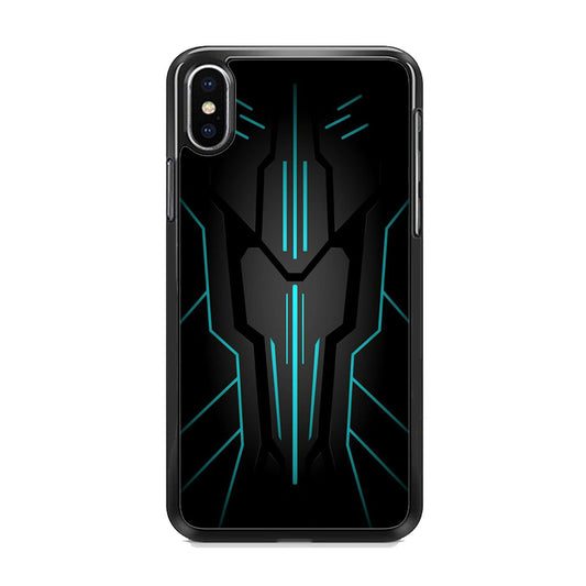Armored Green Skin Background iPhone X Case