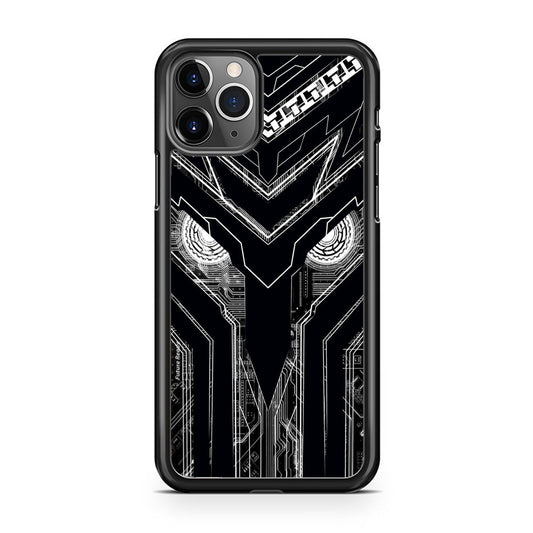 Armored Tech Hero Black Background iPhone 11 Pro Case