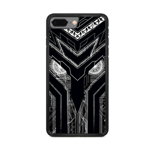 Armored Tech Hero Black Background iPhone 7 Plus Case