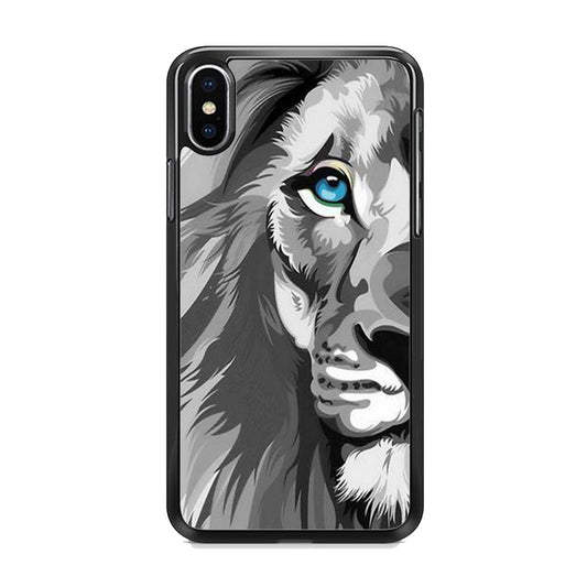 Art Lion Background iPhone X Case