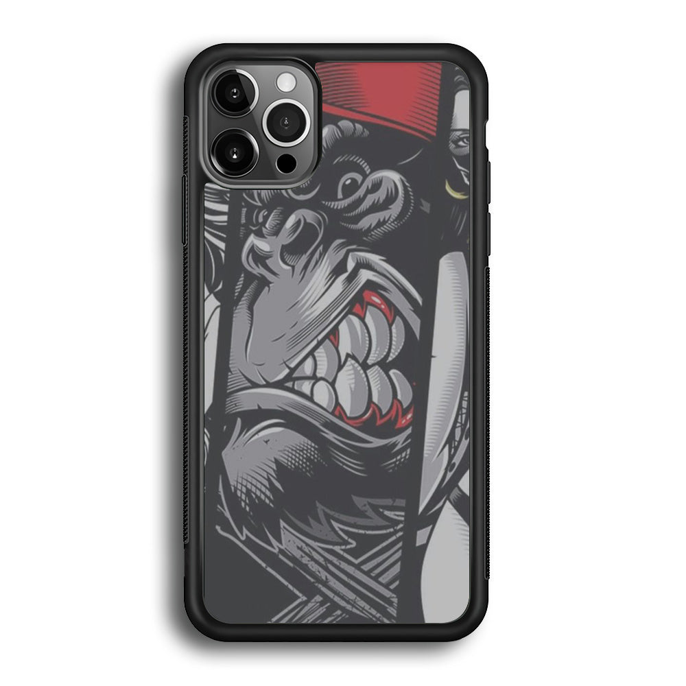 Art Monkey Hype Sephia iPhone 12 Pro Max Case