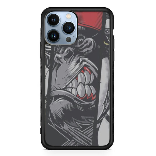 Art Monkey Hype Sephia iPhone 13 Pro Case