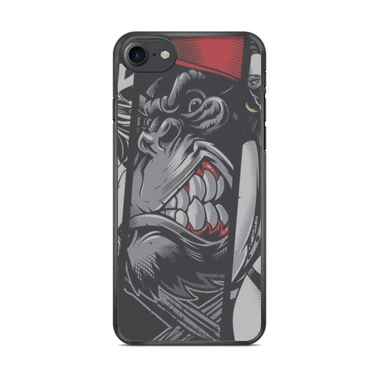 Art Monkey Hype Sephia iPhone 8 Case