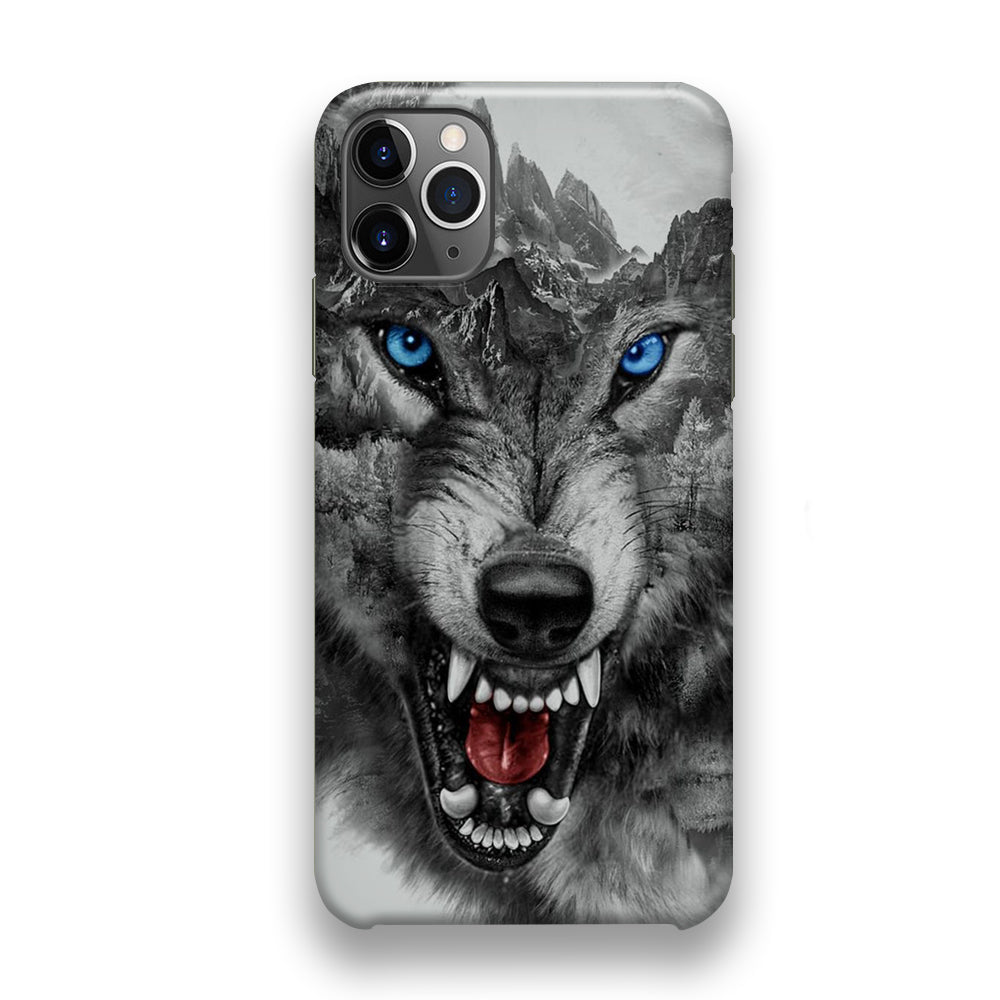 Art Wolf Background iPhone 11 Pro Case