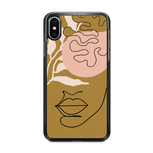 Art of Silhouette Eye of The Sea iPhone X Case