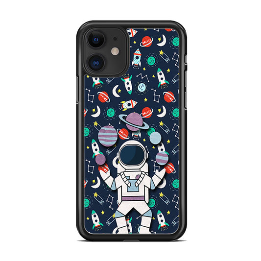 Astronauts Energy in Space iPhone 11 Case