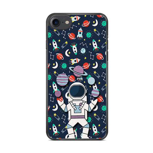 Astronauts Energy in Space iPhone 8 Case