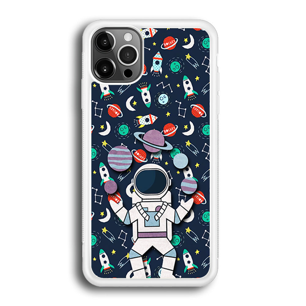 Astronauts Energy in Space iPhone 12 Pro Max Case