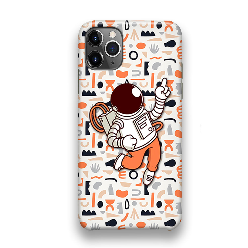 Astronauts Entertainment at Work iPhone 11 Pro Case