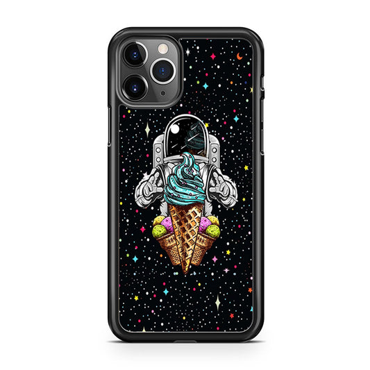 Astronauts Ice Cream Chaser iPhone 11 Pro Case