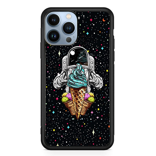 Astronauts Ice Cream Chaser iPhone 13 Pro Max Case