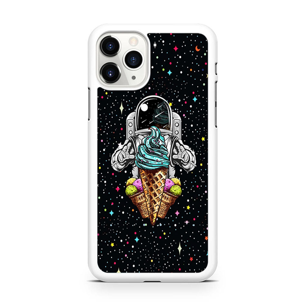 Astronauts Ice Cream Chaser iPhone 11 Pro Case