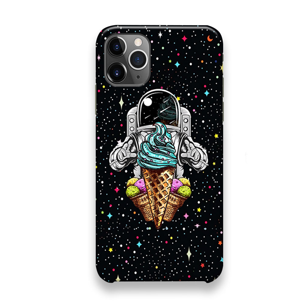 Astronauts Ice Cream Chaser iPhone 12 Pro Max Case