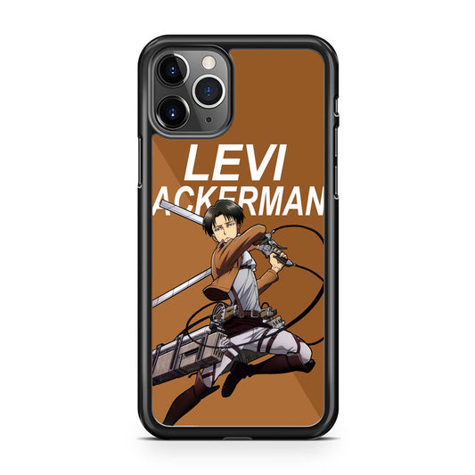 Attack on Titan Levi Ackerman iPhone 11 Pro Case