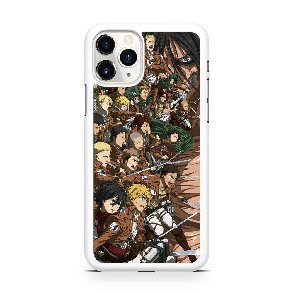 Attack on Titan with Titan iPhone 11 Pro Case