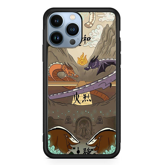 Avatar Dragon Castle iPhone 13 Pro Max Case