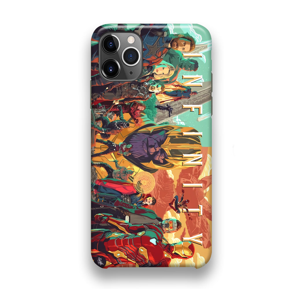 Avenger Infinity Poster of Members iPhone 11 Pro Case