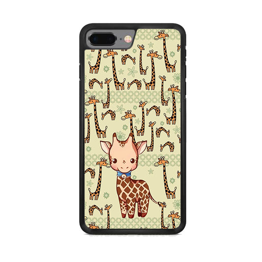 Baby Giraffe Adventure Ground iPhone 7 Plus Case