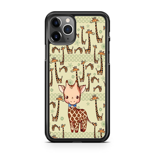 Baby Giraffe Adventure Ground iPhone 11 Pro Case