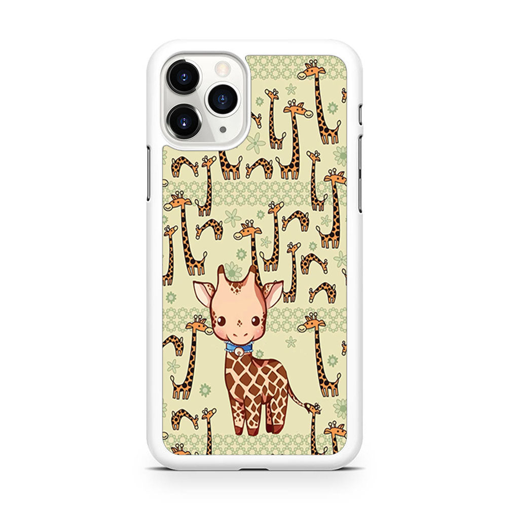 Baby Giraffe Adventure Ground iPhone 11 Pro Case