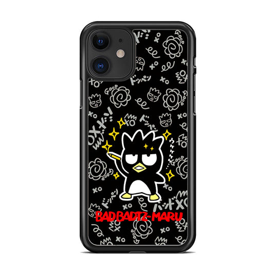 Badtz Maru Sanrio Black iPhone 11 Case