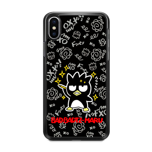 Badtz Maru Sanrio Black iPhone X Case