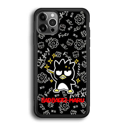 Badtz Maru Sanrio Black iPhone 12 Pro Max Case