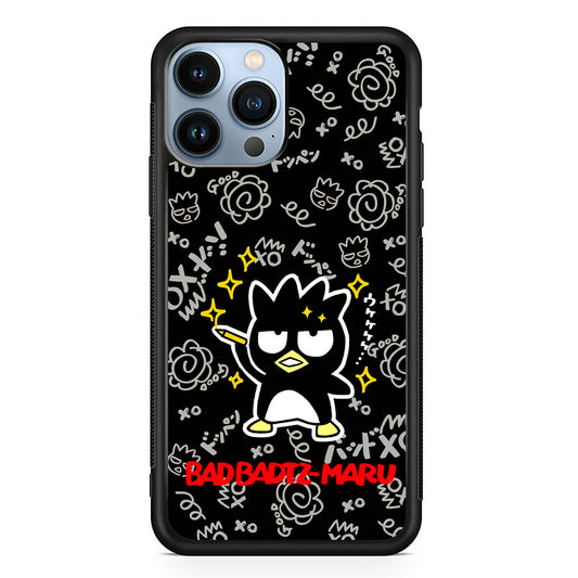 Badtz Maru Sanrio Black iPhone 13 Pro Max Case