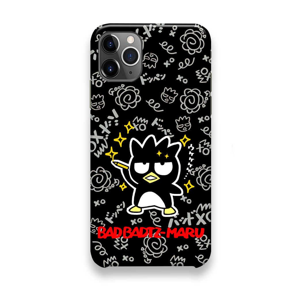 Badtz Maru Sanrio Black iPhone 12 Pro Max Case