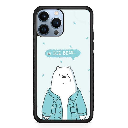 Bare Bears Ice Bear iPhone 13 Pro Max Case