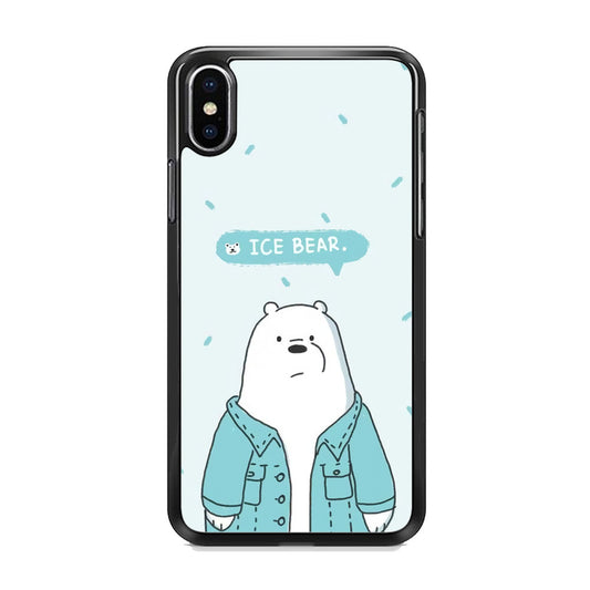 Bare Bears Ice Bear iPhone X Case