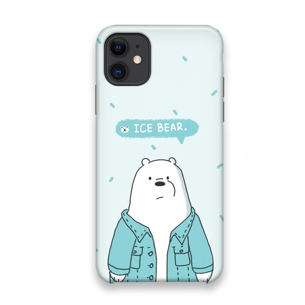 Bare Bears Ice Bear iPhone 11 Case