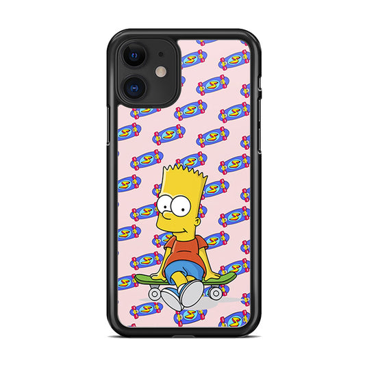 Bart Skateboard Pass iPhone 11 Case