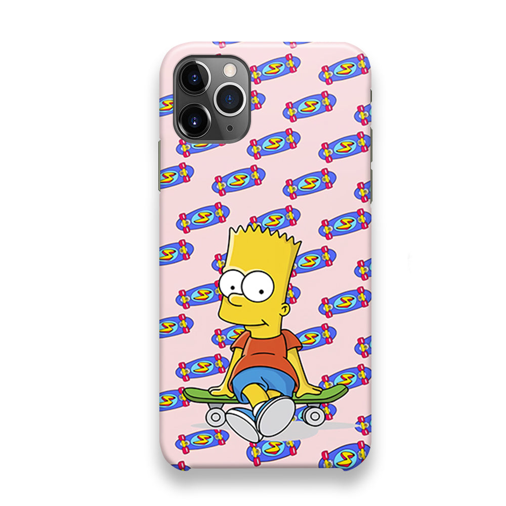 Bart Skateboard Pass iPhone 12 Pro Max Case
