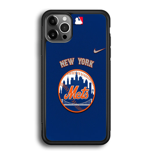 Baseball New York Mets Jersey iPhone 12 Pro Max Case