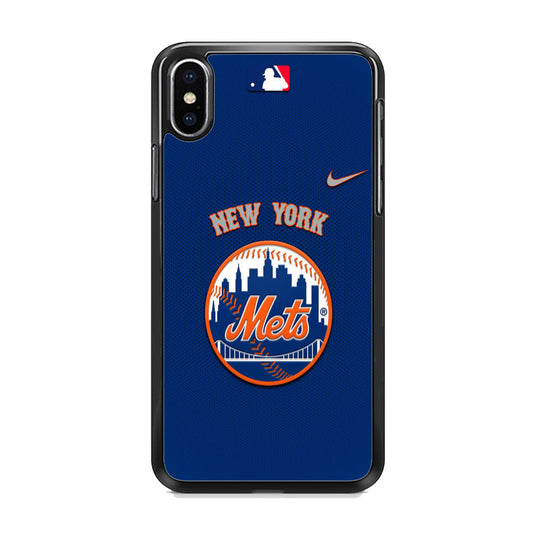 Baseball New York Mets Jersey iPhone X Case