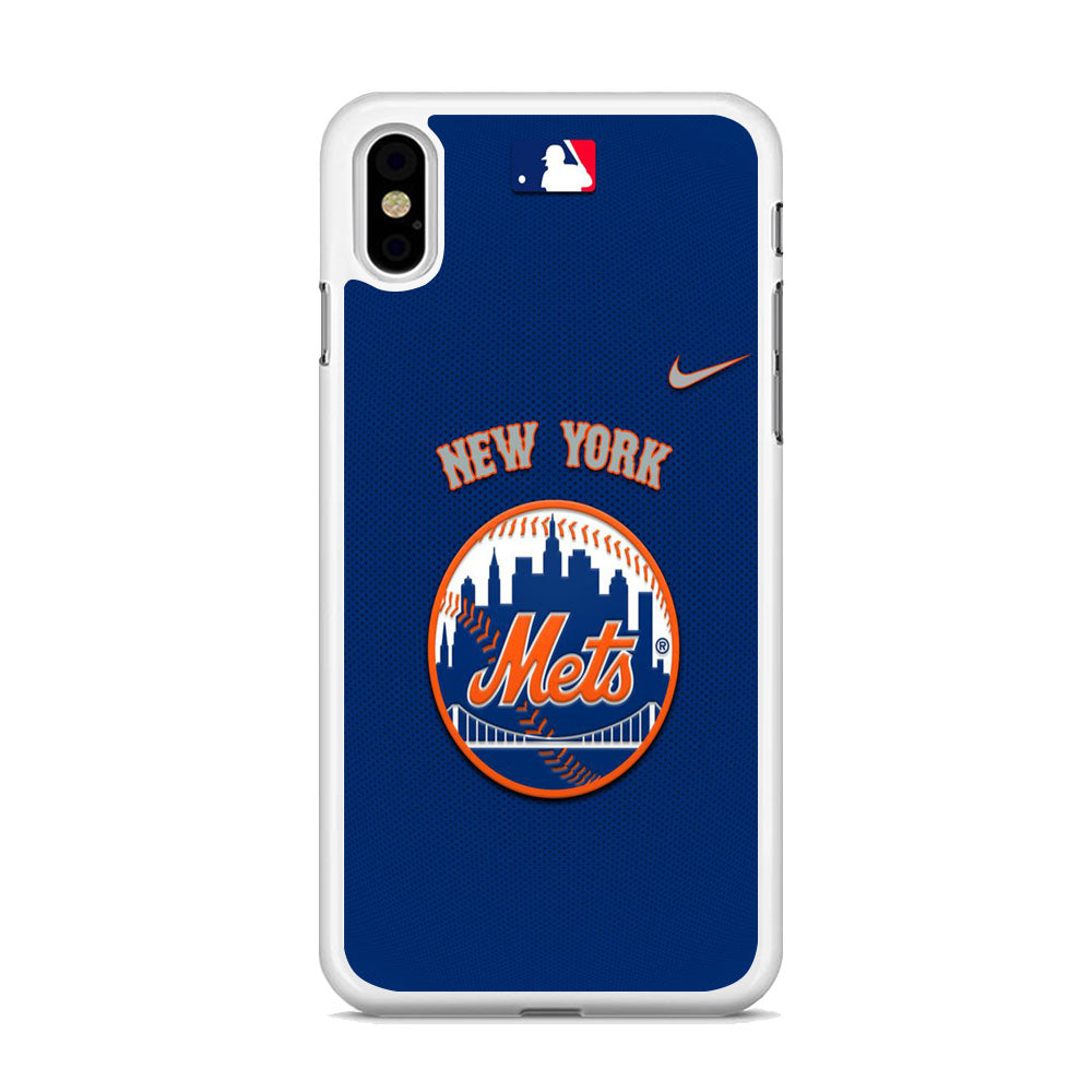 Baseball New York Mets Jersey iPhone X Case
