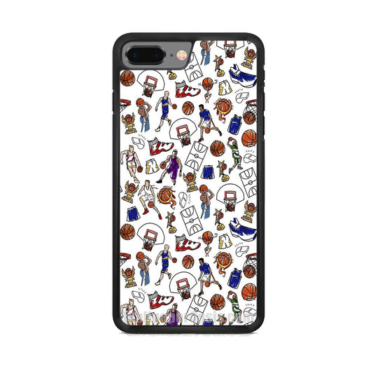 Basket Story Wall Painting iPhone 7 Plus Case