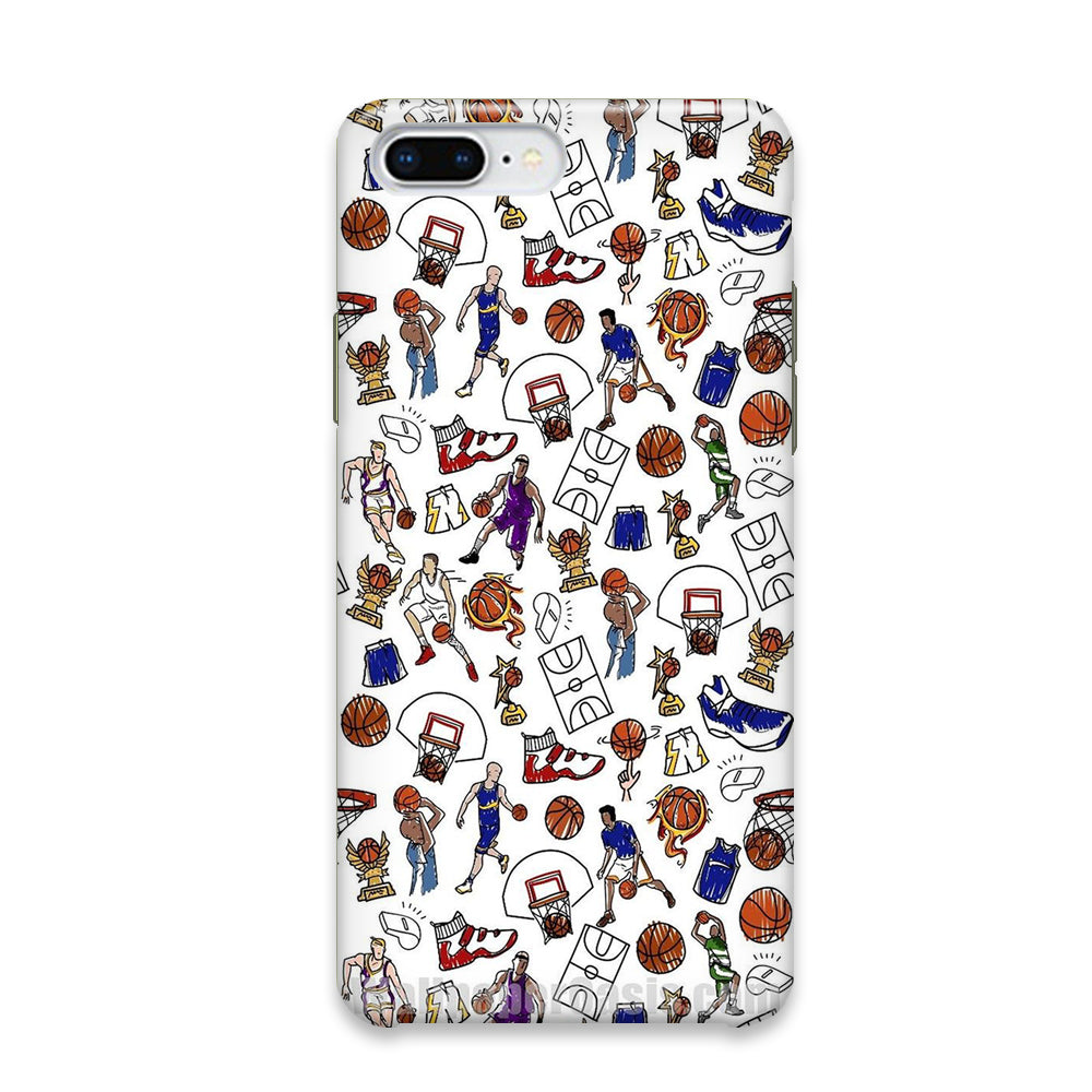 Basket Story Wall Painting iPhone 7 Plus Case