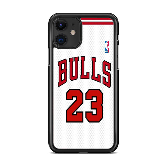 Basketball Bull Twenty Three White iPhone 11 Case