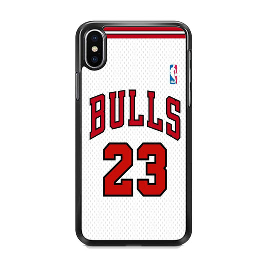 Basketball Bull Twenty Three White iPhone X Case