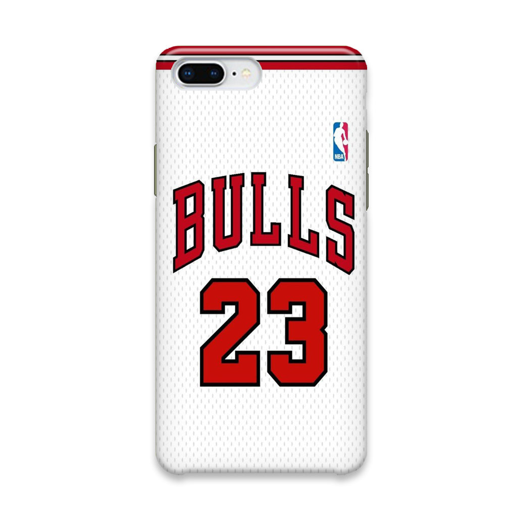 Basketball Bull Twenty Three White iPhone 7 Plus Case