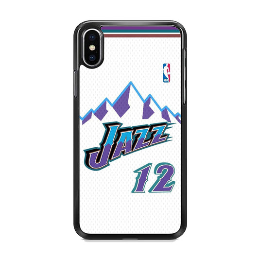 Basketball Jazz Jersey iPhone X Case