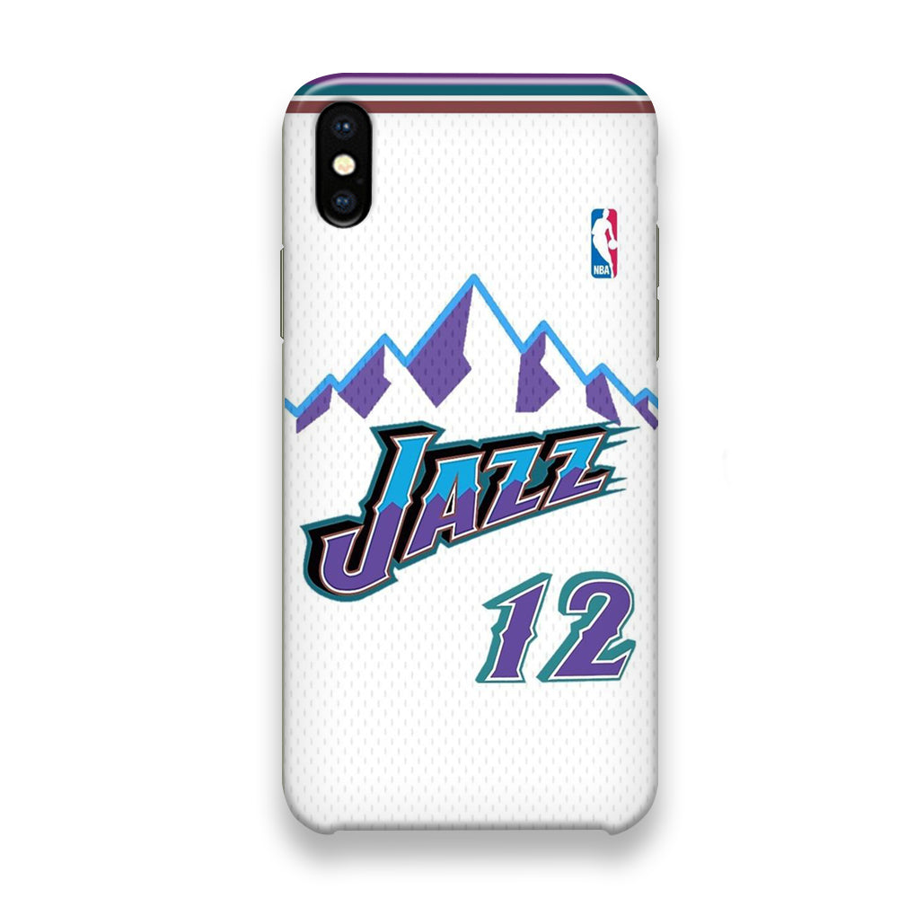 Basketball Jazz Jersey iPhone X Case