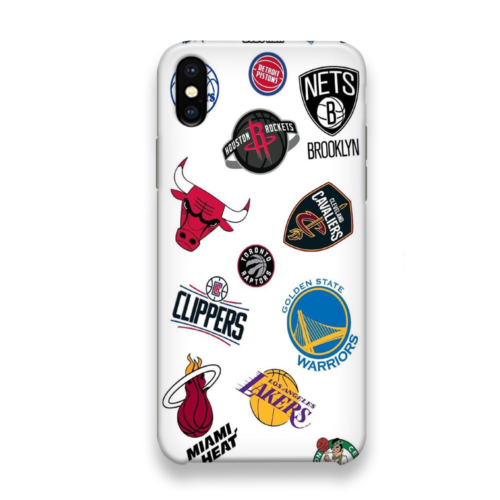 Basketball Team NBA iPhone X Case