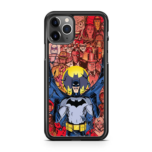 Batman Collage of Expression iPhone 11 Pro Case