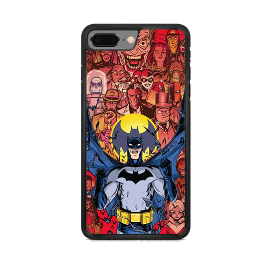 Batman Collage of Expression iPhone 7 Plus Case