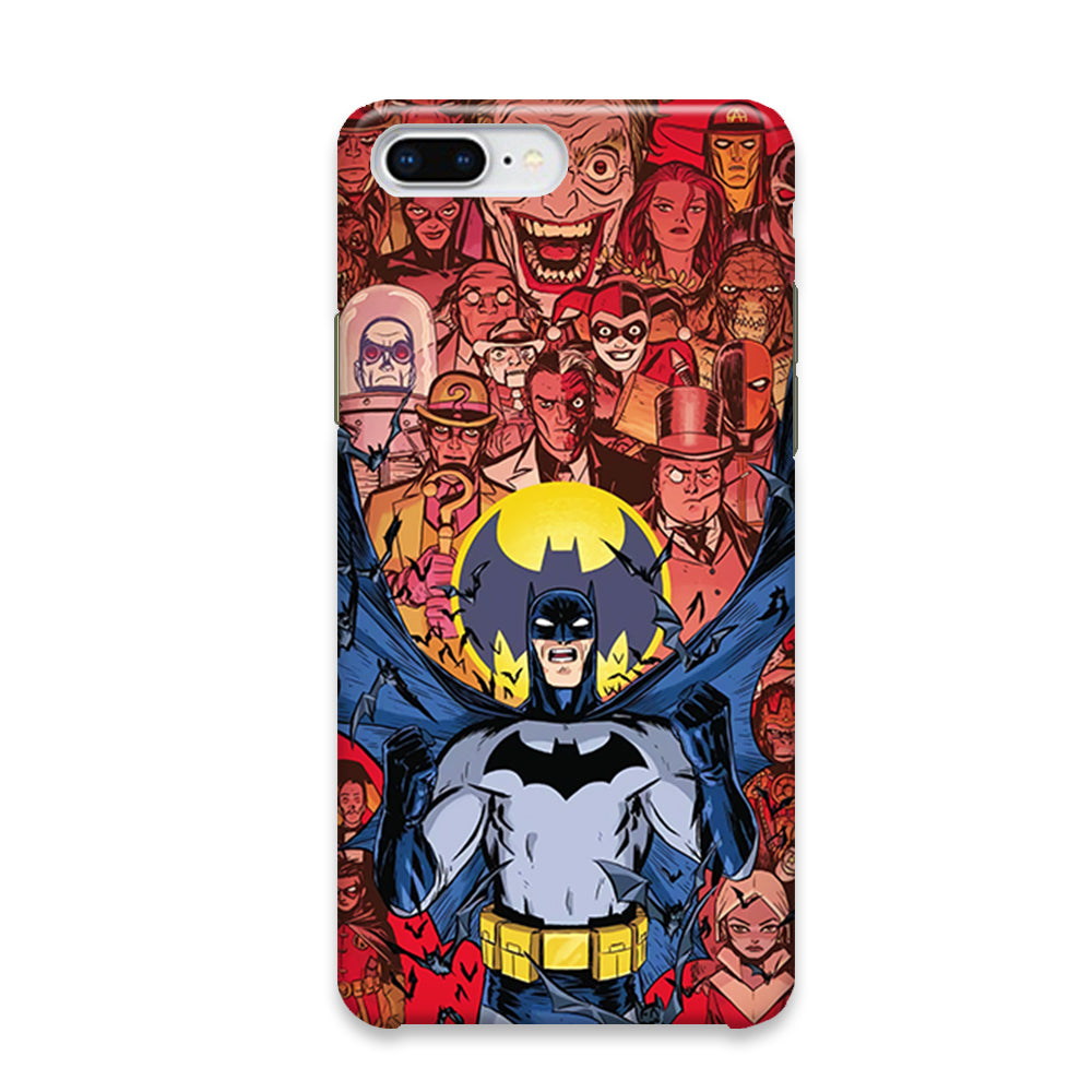 Batman Collage of Expression iPhone 7 Plus Case
